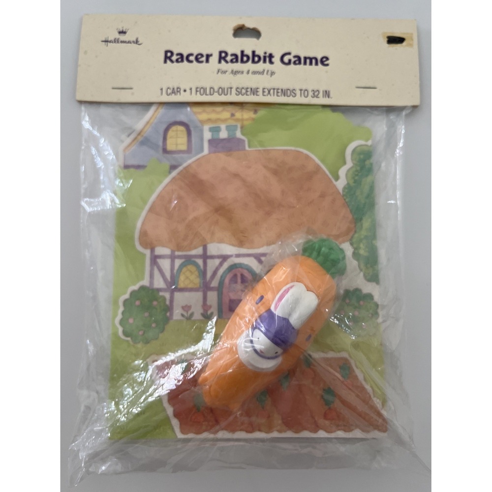 Hallmark Racer Rabbit Game - RARE‎ VINTAGE NEW, SEALED